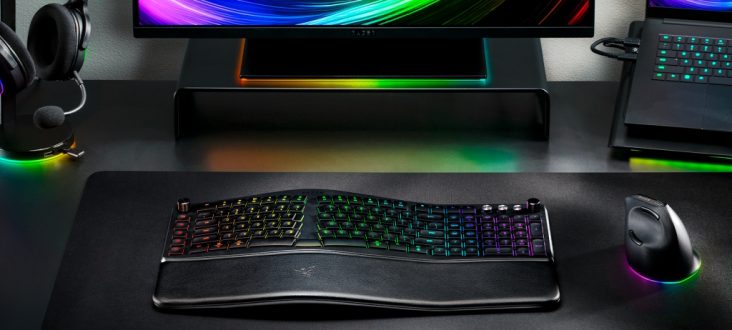 Razer abandona los juegos: teclado ergonómico para currelas