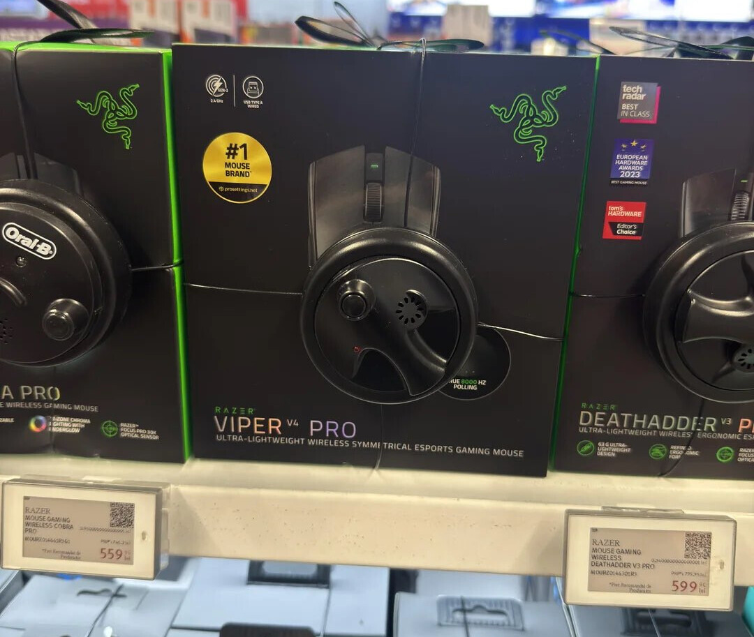 Razer Viper V4 Pro confirmada: 49g y un precio que duele