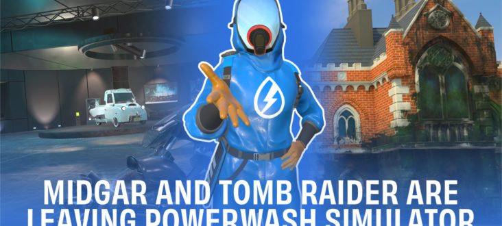 ¡Última hora! DLC gratis de Tomb Raider y Final Fantasy VII en PowerWash Simulator se van en 2026