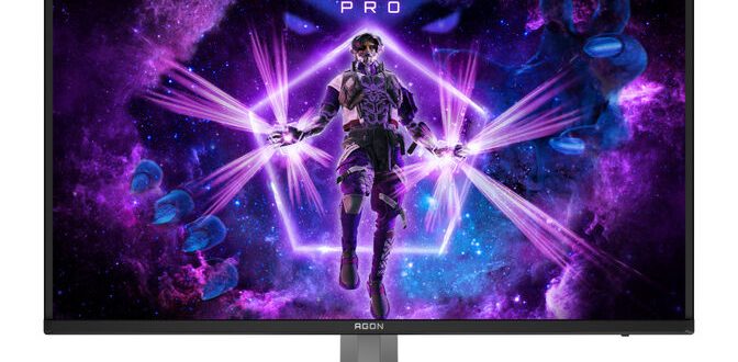 AOC revoluciona con su QD-OLED 4K a 240Hz: el Agon Pro AG326UZD2
