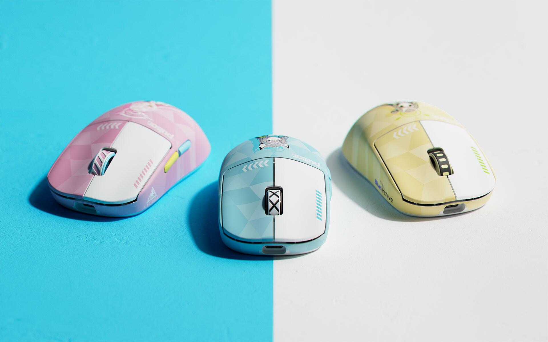 Pulsar y Blue Archive unen fuerzas: nuevos ratones de edición especial para tus partidas