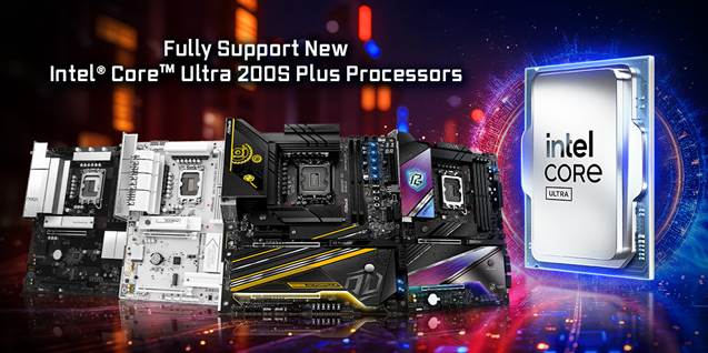 ASRock libera BIOS para los nuevos Intel Core Ultra 200S Plus en sus placas 800