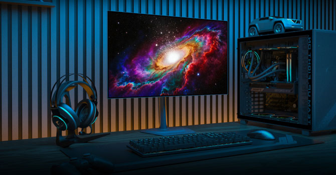 Gigabyte GO27Q24G: OLED gaming con brillo explosivo por 500€