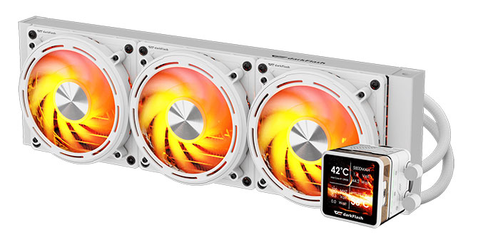 darkFlash Explore DE360: AIO con pantalla magnética que enamora