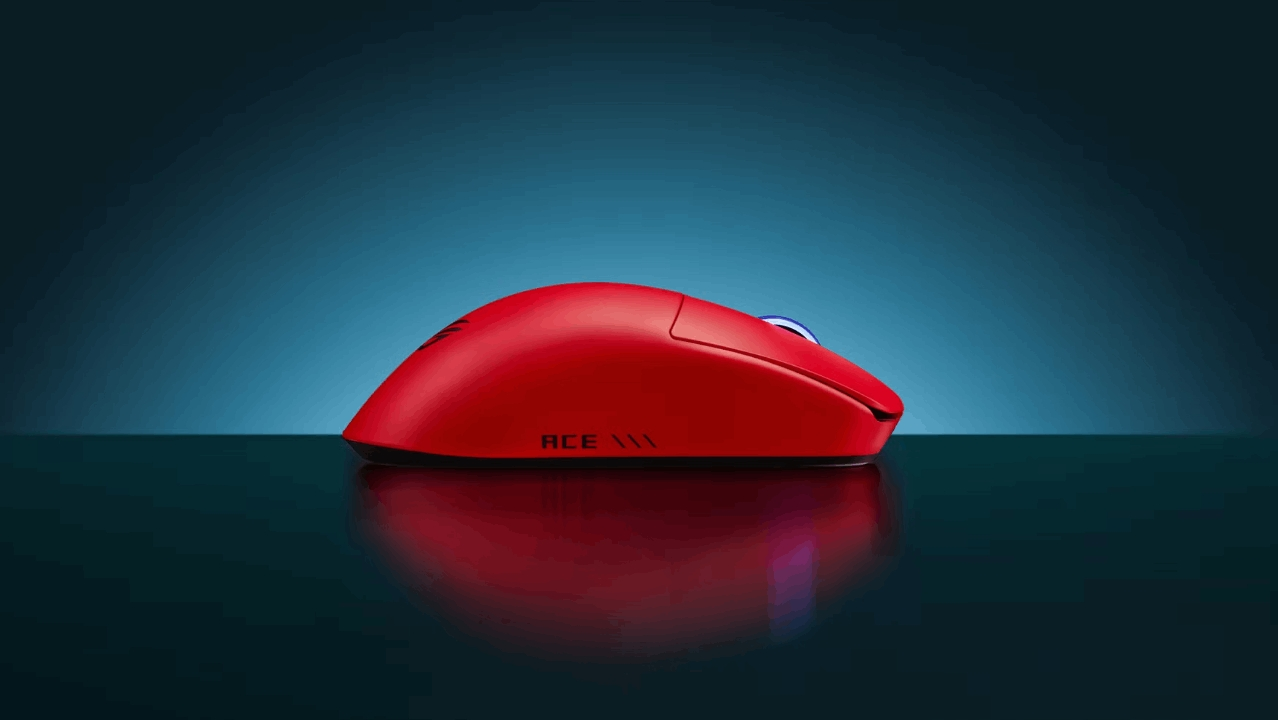 ASUS ROG Harpe II Ace en rojo lava: ratón ultraligero para dominar en eSports