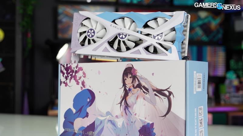 GPU Waifu china RX 9070 GRE: diseño loco y specs que sorprenden