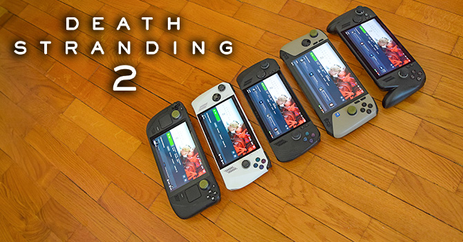 Death Stranding 2 arrasa en Steam Deck y Ally X: Benchmarks portátiles