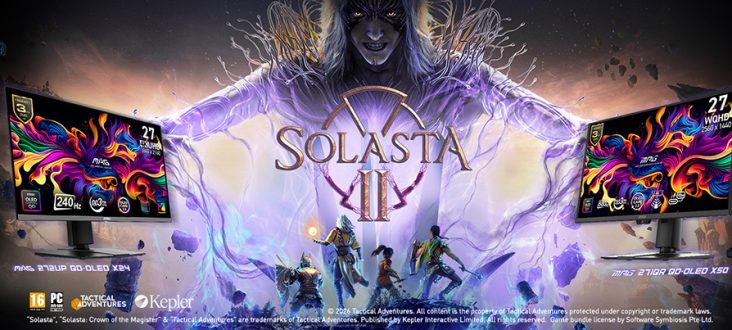 MSI regala Solasta 2 con monitores QD-OLED de 500Hz: oferta brutal