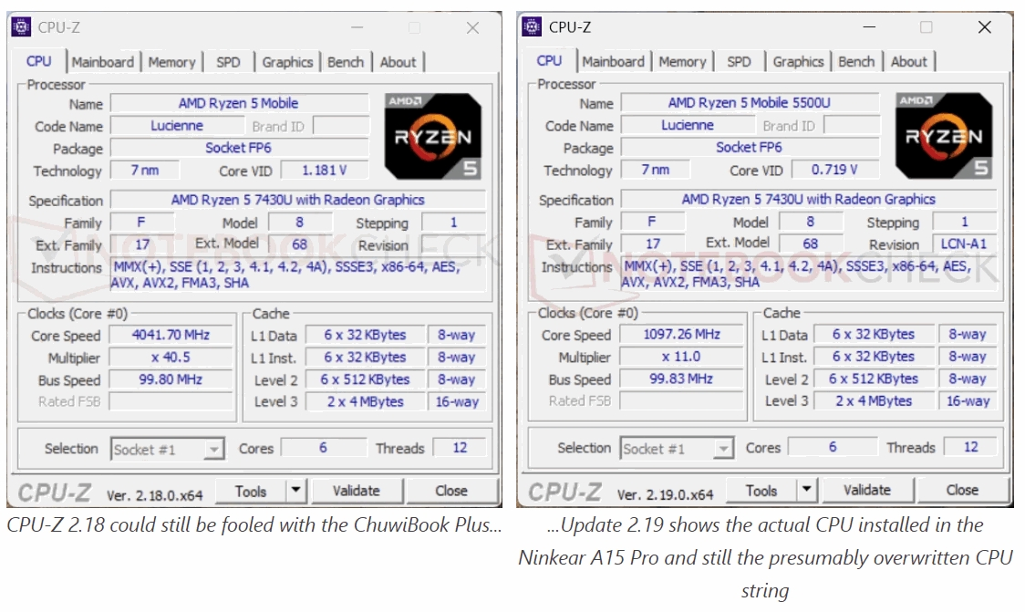 Escándalo AMD: procesadores viejos disfrazados de nuevos en varios portátiles