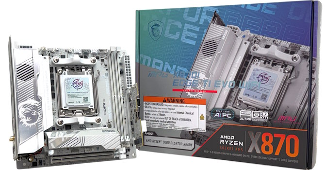 MSI MPG X870I Edge Ti Evo Wi-Fi: la Mini-ITX top para tus Ryzen