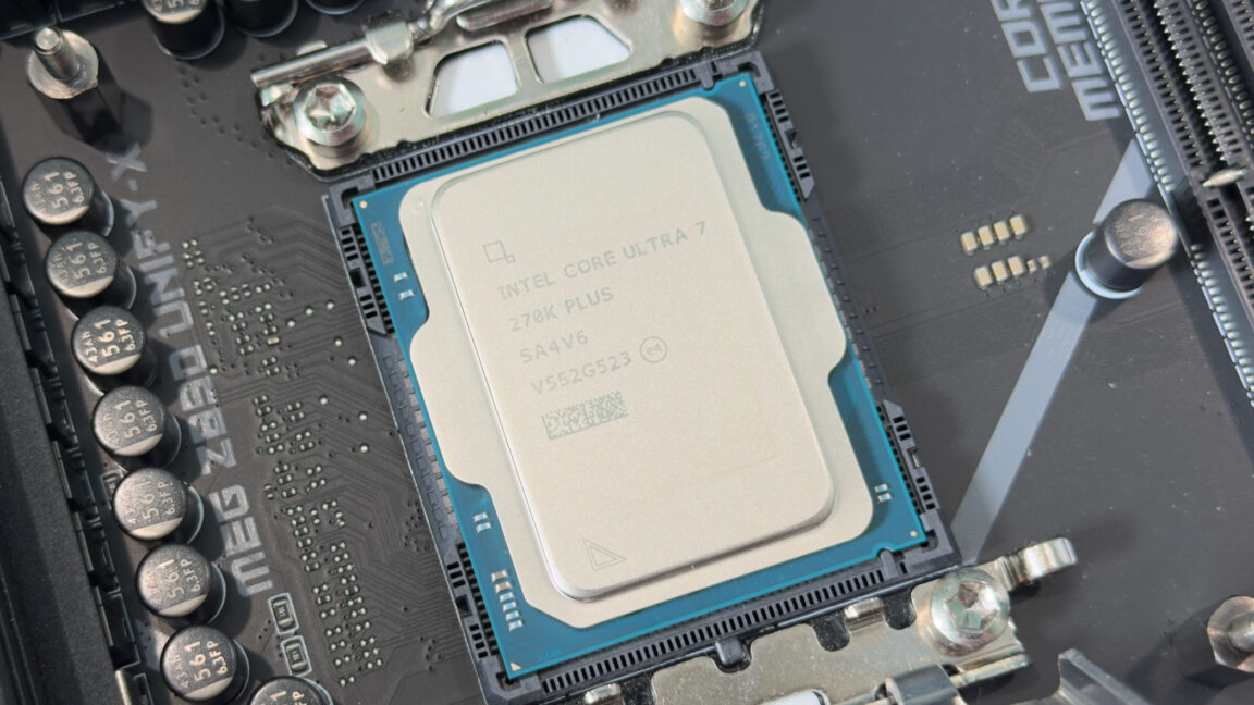 Intel renueva Arrow Lake: el Core Ultra 7 270K Plus destroza rivales por 299€