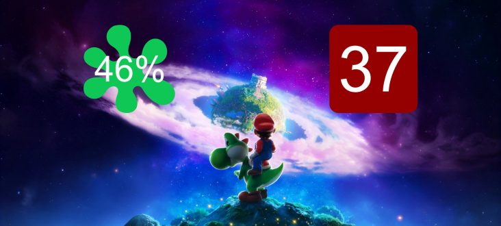 Super Mario Galaxy Movie: críticos la destrozan con solo 46% en Rotten Tomatoes