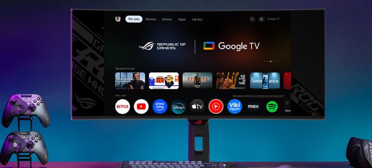 Asus estrena monitor gaming con Google TV: ¡juega y ve Netflix sin consola!