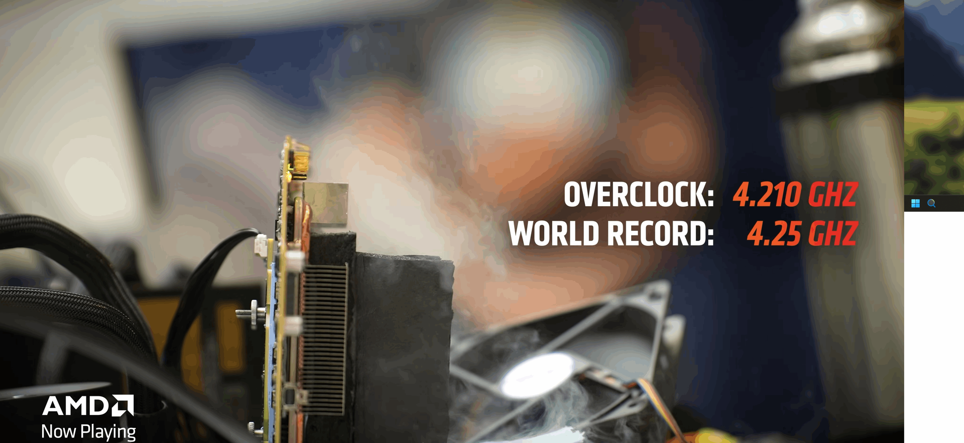 Radeon RX 9060 XT vuela a 4.769 GHz: el overclock loco de AMD