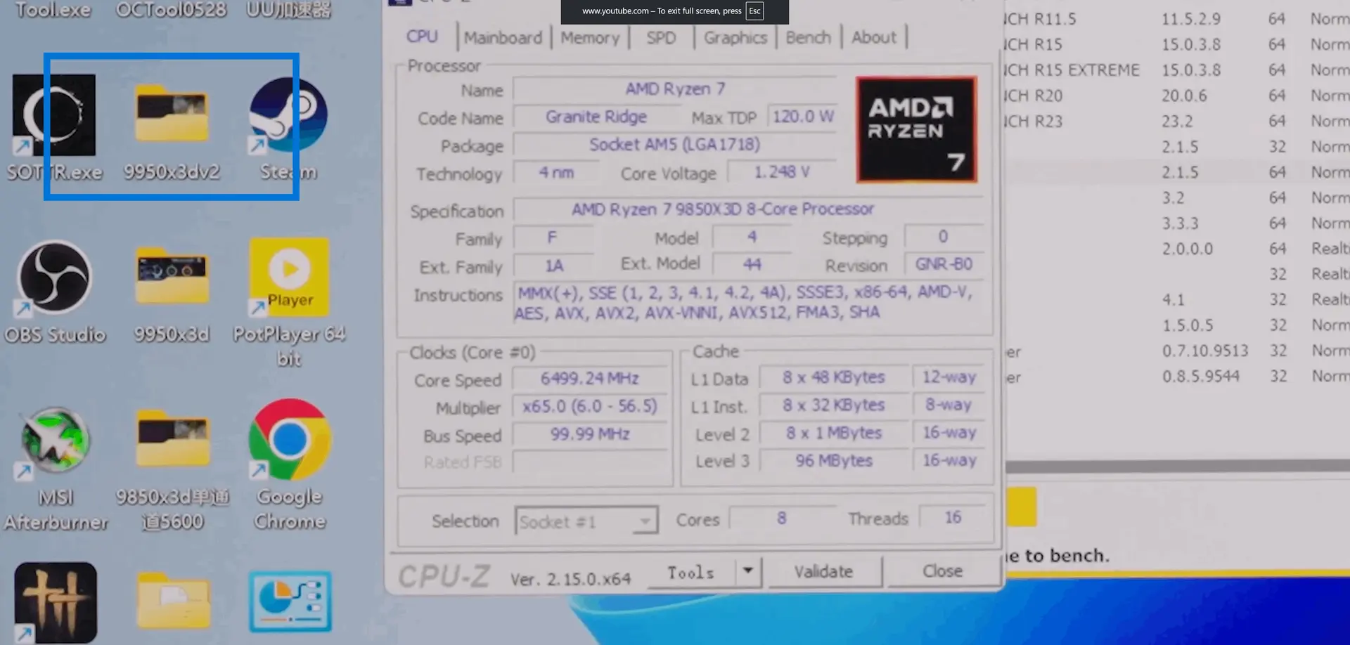AMD prepara en secreto el Ryzen 9 9950X3D V2: ¿Un nuevo rey del gaming con cache 3D optimizado?