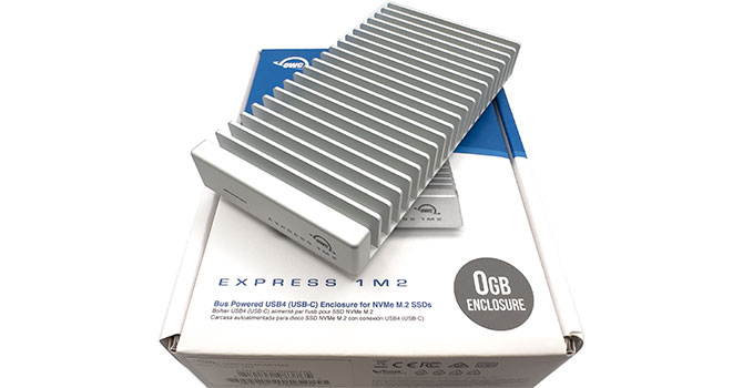 OWC Express 1M2: El primer *cajón* SSD 40 Gbps sin ventilador que desafía el calor